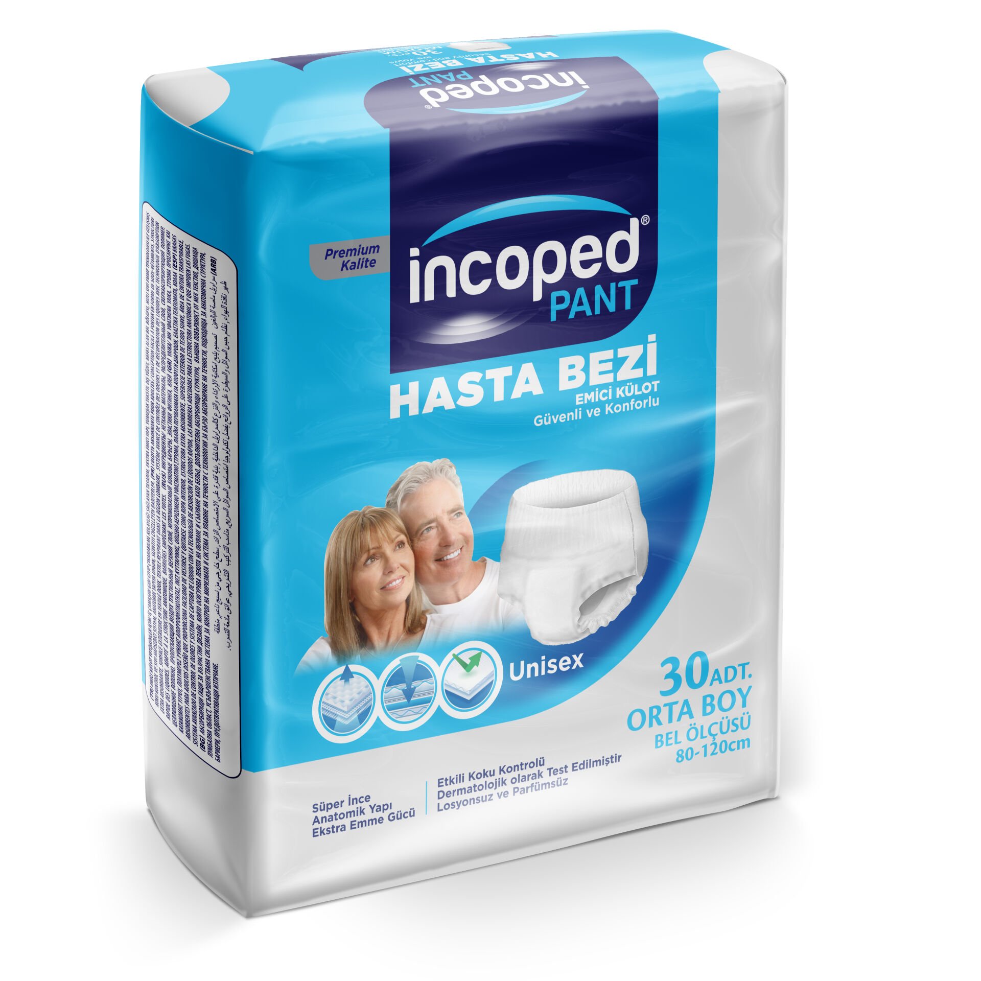 İncoped Pant Emici Külot 30'lu