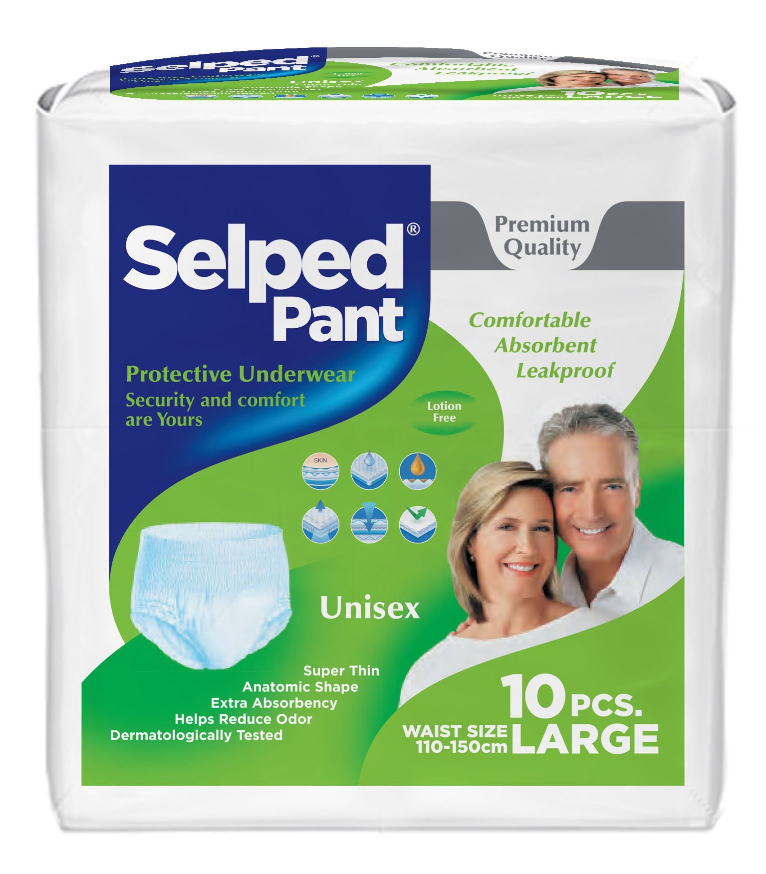 Selped Pant Emici Külot Large 10'Lu