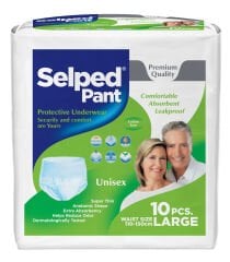 Selped Pant Emici Külot Large 10'Lu