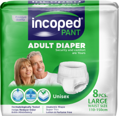 İncoped Pant Emici Külot Large 8'li x 2
