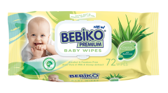 Bebiko Premium 72'li Islak Mendil x 12