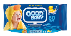 Good Baby Islak mendil plastik kapakli 80 adet x 12