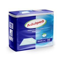 Adulped 60 x 90 cm Yatak Koruyucu Örtü 30 Adet x 1