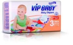 Vip Baby Active&Soft 3 Midi 36 Adet x 4