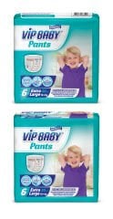 Vip Baby PANT Extra Large 6 Maxi 20 Adet x 5